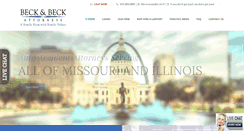 Desktop Screenshot of becklawmo.com
