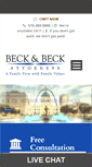 Mobile Screenshot of becklawmo.com